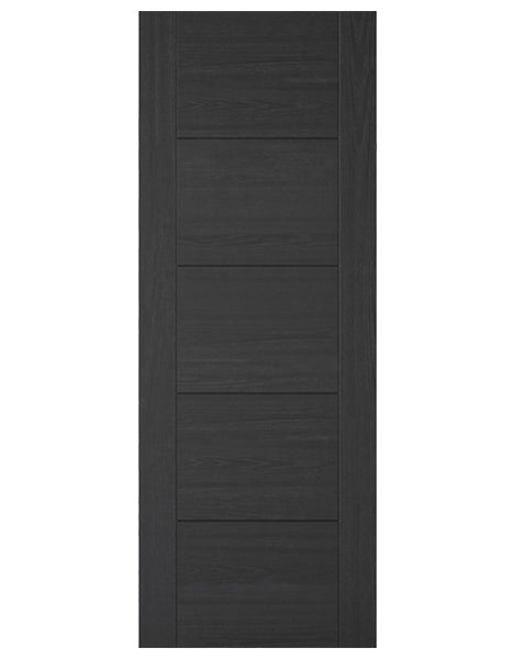 Vancouver 5P Fully Finished Charcoal Black FD30 Fire Door🔥