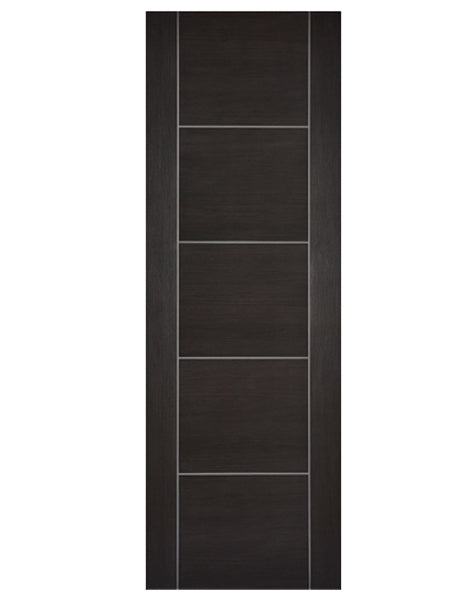 Vancouver 5P Fully Finished Laminated Dark Grey FD30 Fire Door🔥