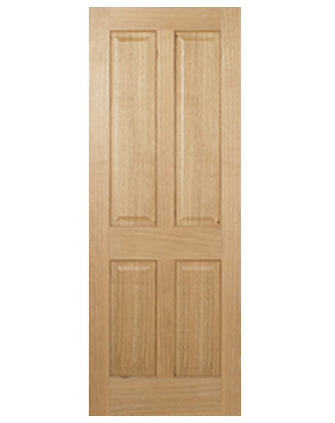 Regency Unfinished Oak 4P FD30 Fire Door🔥