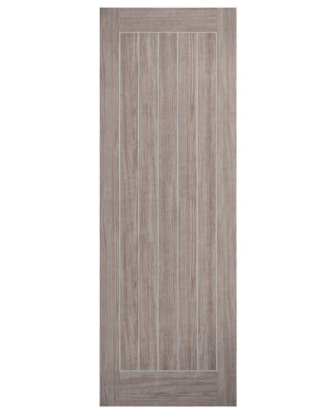 Mexicano Fully Finished Laminated Light Grey FD30 Fire Door