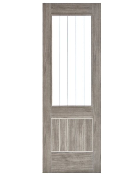 Mexicano Fully Finished Laminated Light Grey Glazed