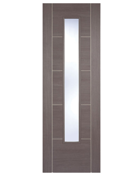 Vancouver Fully Finished Laminated Medium Grey Clear Glazed 1L