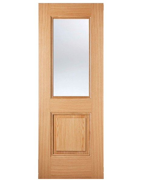 Arnhem Fully Finished Oak Clear Glazed 1L