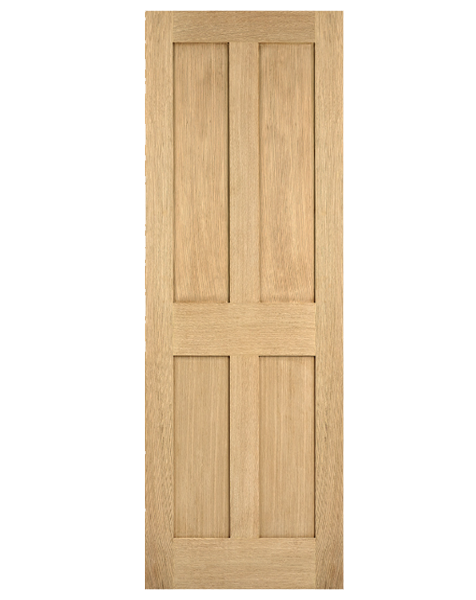 London Unfinished Oak FD30 Fire Doorđ„