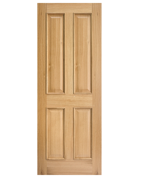 Regency Unfinished Oak 4P RM2S FD30 Fire Doorš„