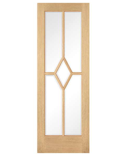 Reims Fully Finished Oak Clear Glazed 5L