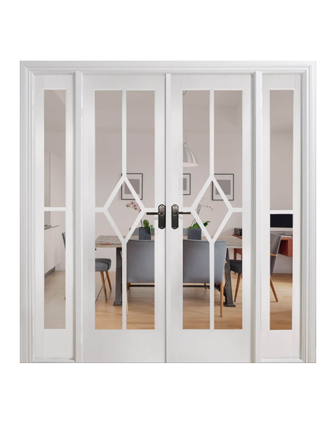 Reims W6 Room Divider White Primed