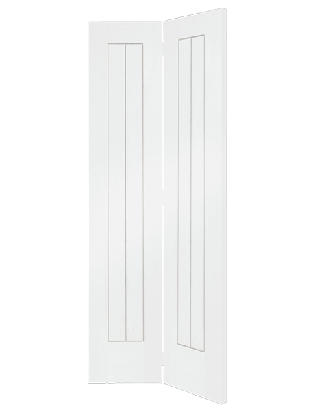 Suffolk Bi-Fold Internal White Primed Door