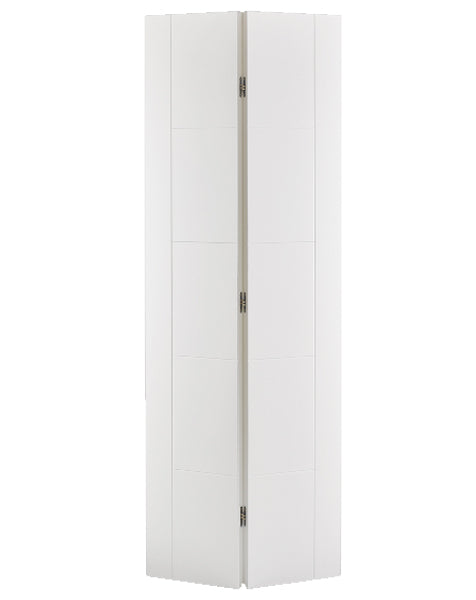 Vancouver 5P White Primed Bi-Fold