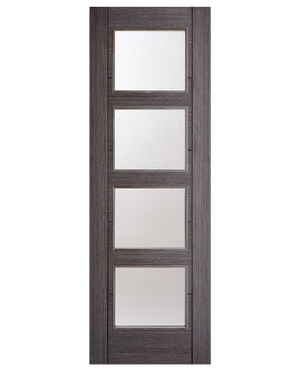 Vancouver Fully Finished Ash Grey Clear Glazed 4L
