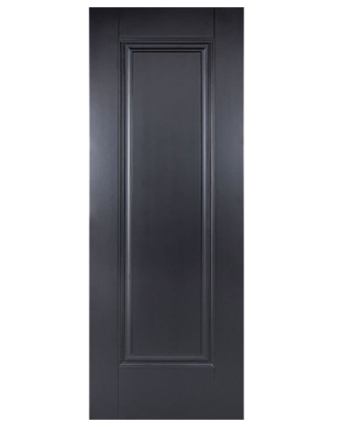 Eindhoven Primed Plus Black FD30 Fire Door