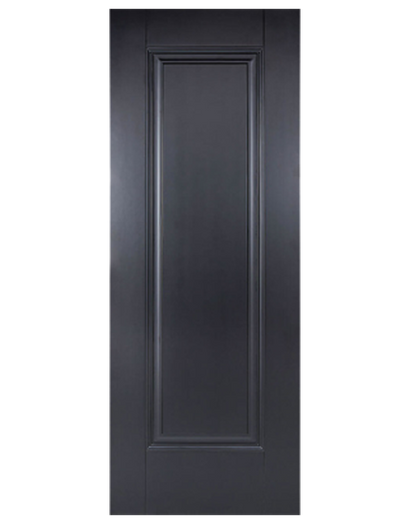 Eindhoven Primed Plus Black FD30 Fire Door