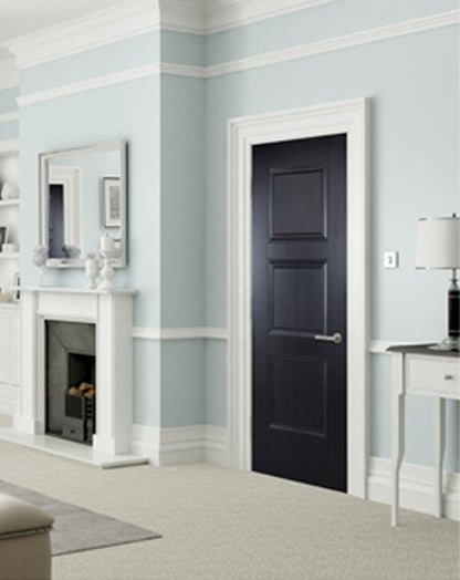 Amsterdam Black Primed FD30 Fire Door🔥