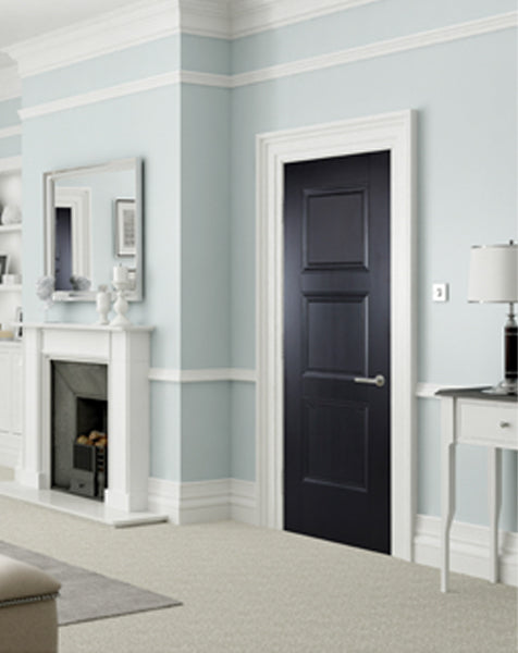 Amsterdam Black Primed FD30 Fire Door🔥
