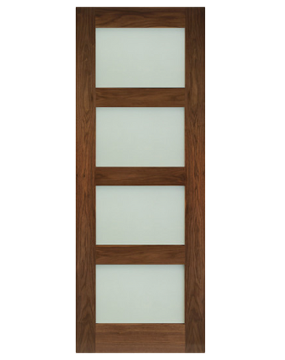 Coventry Fully Finished Walnut Frosted Glazed