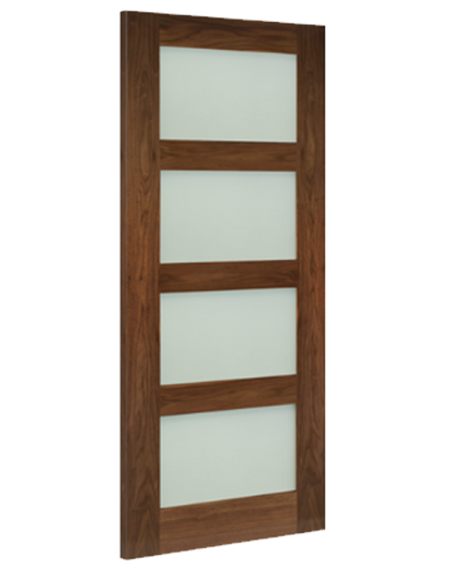 Coventry Fully Finished Walnut Frosted Glazed