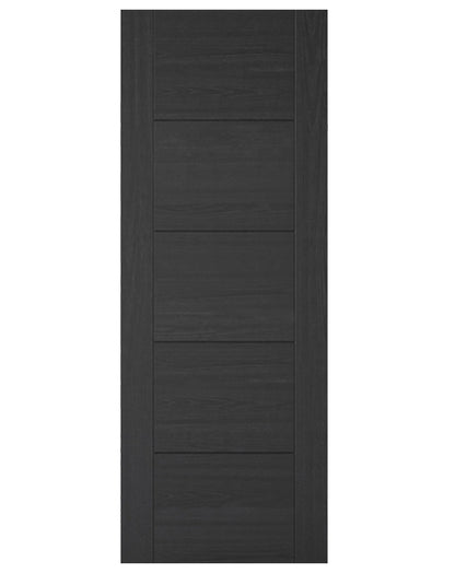 Vancouver 5P Fully Finished Charcoal Black FD30 Fire Door🔥