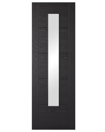 Vancouver Fully Finished Charcoal Black Clear Glazed 1L