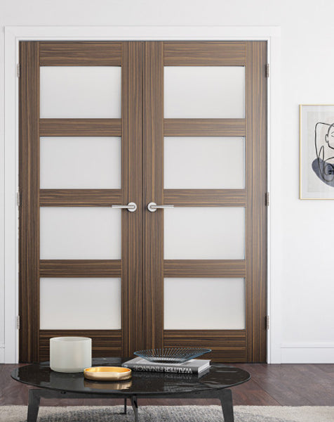 Coventry Fully Finished Walnut Frosted Glazed