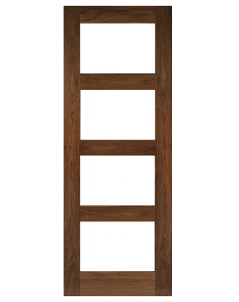 Coventry Fully Finished Walnut Glazed FD30 Fire Door 🔥