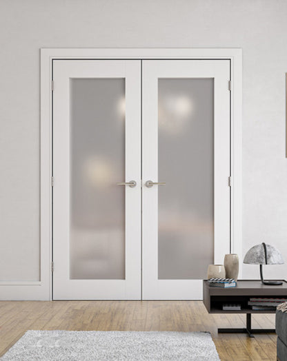 Denver White Primed Frosted Glazed