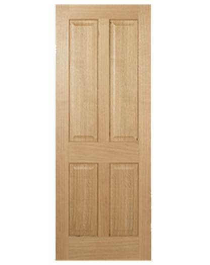 Regency Unfinished Oak 4P FD30 Fire Door🔥