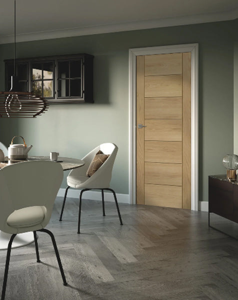 Palermo Essential Unfinished Oak FD30 Fire Door🔥
