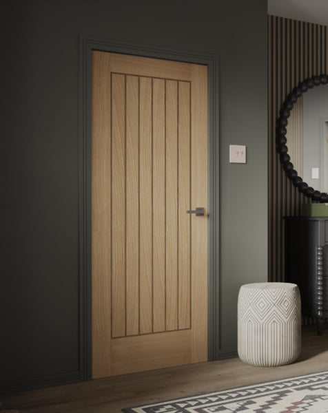 Suffolk Essential Fully Finished Oak FD30 Fire Door🔥