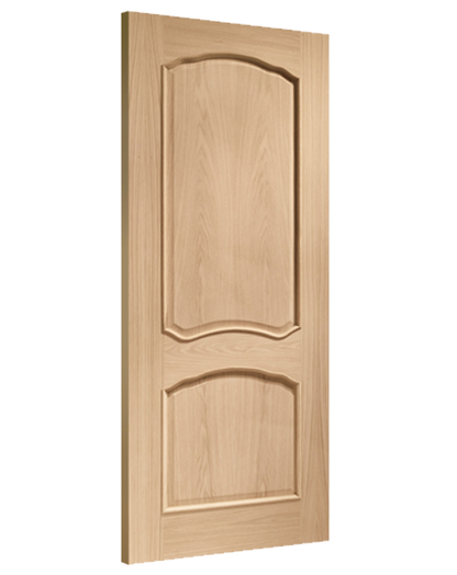 Louis Pre-Finished Internal Oak Door with Raised Mouldings