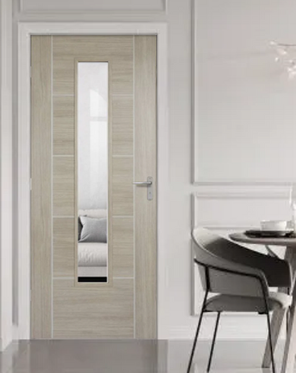 Edmonton Fully Finished Light Grey Clear Glazed 1L