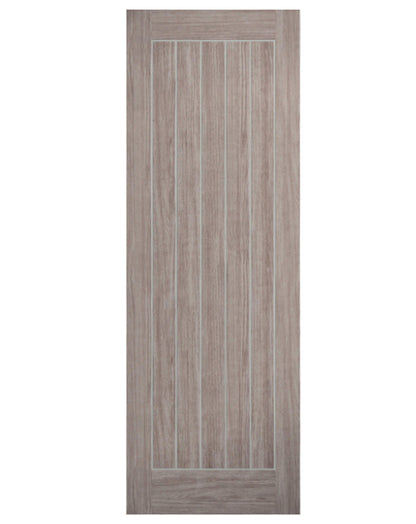 Mexicano Fully Finished Laminated Light Grey FD30 Fire Door