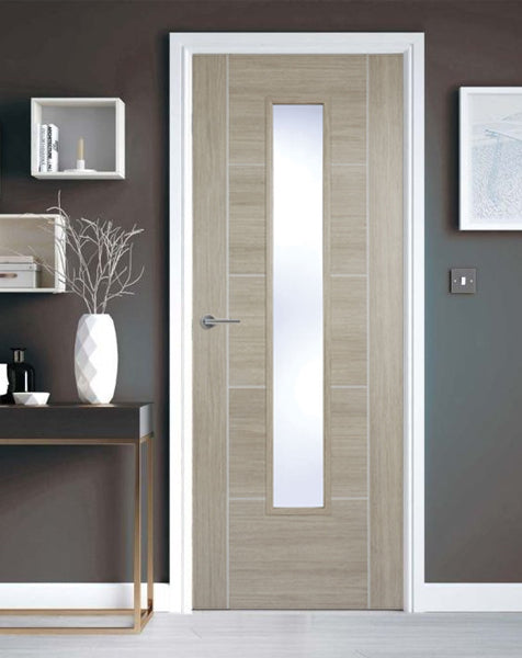 Vancouver Fully Finished Laminated Light Grey Clear Glazed 1L