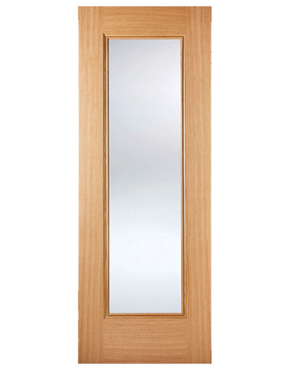 Eindhoven Fully Finished Oak Clear Glazed 1L
