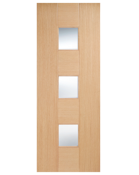 Catalonia Fully Finished Oak Clear Glazed 3L