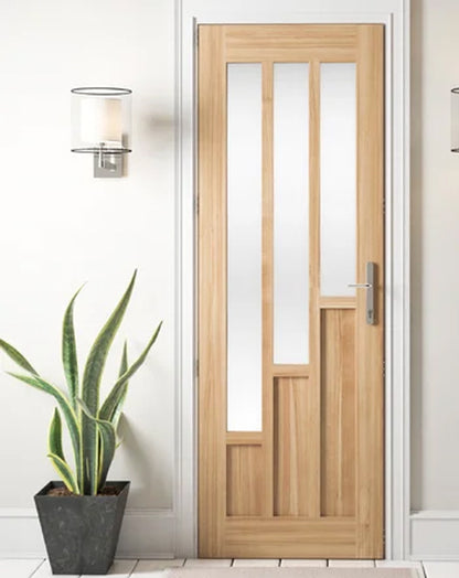 Coventry Fully Finished Oak Clear Glazed 3L
