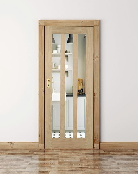 Utah Unfinished Oak Clear Glazed 3L