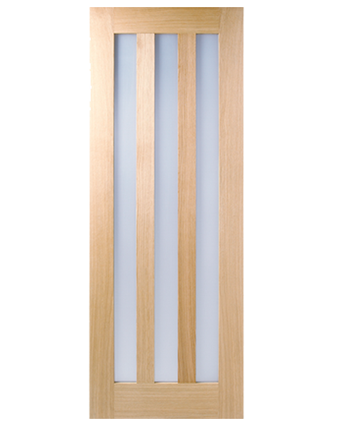 Utah Fully Finished Oak Clear Glazed 3L