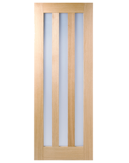 Utah Fully Finished Oak Clear Glazed 3L