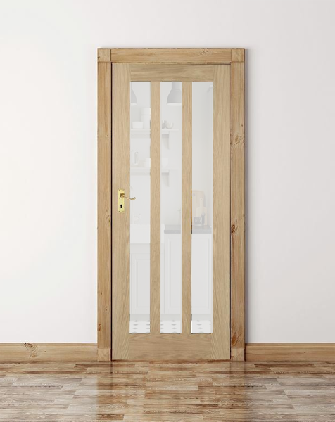 Utah Fully Finished Oak Frosted Glazed 3L