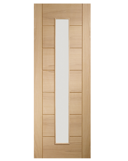 Palermo Original Fully Finished 1 Light Oak with Clear Glass