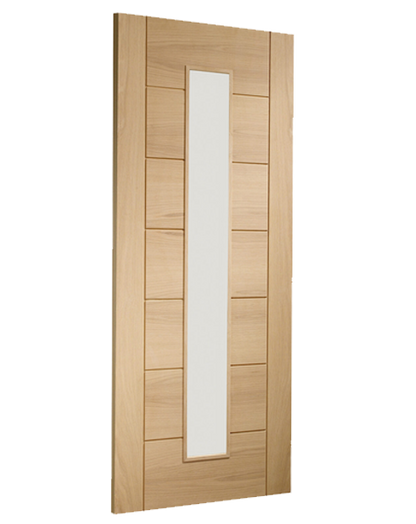 Palermo Original Fully Finished 1 Light Oak with Clear Glass