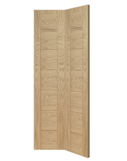 Palermo Unfinished Oak Bi-Fold Internal Door