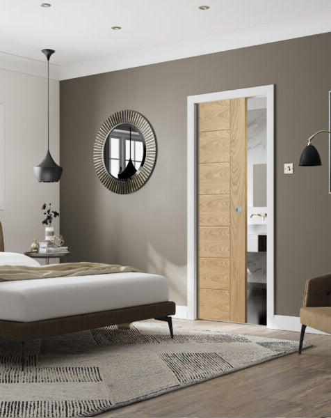 Palermo Original Unfinished Oak FD30 & FD60 Fire Door🔥