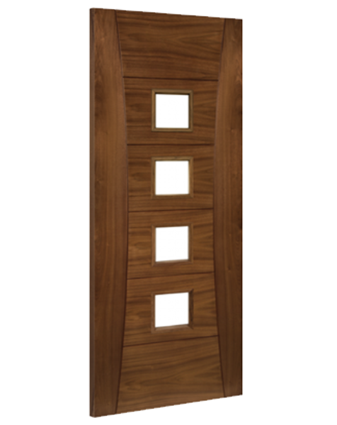 Pamplona Fully finished Walnut Glazed