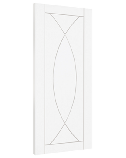 Pesaro White Primed Door