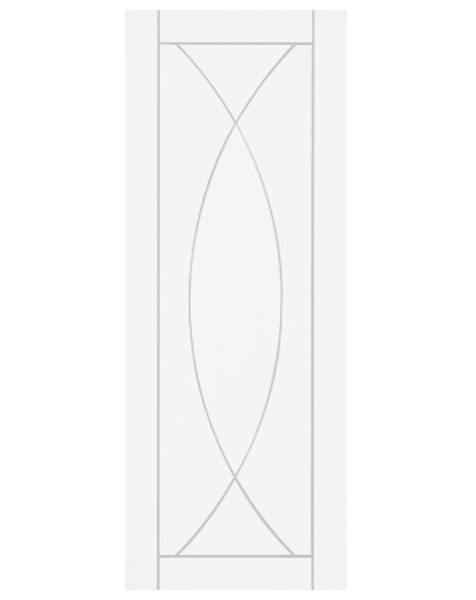 Pesaro White Primed Door