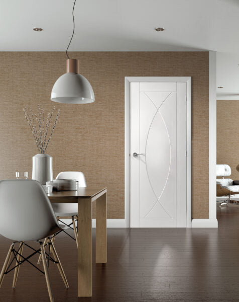 Pesaro White Primed Door