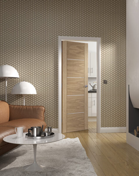 Portici Pre-Finished Internal Oak FD30 Fire Door🔥