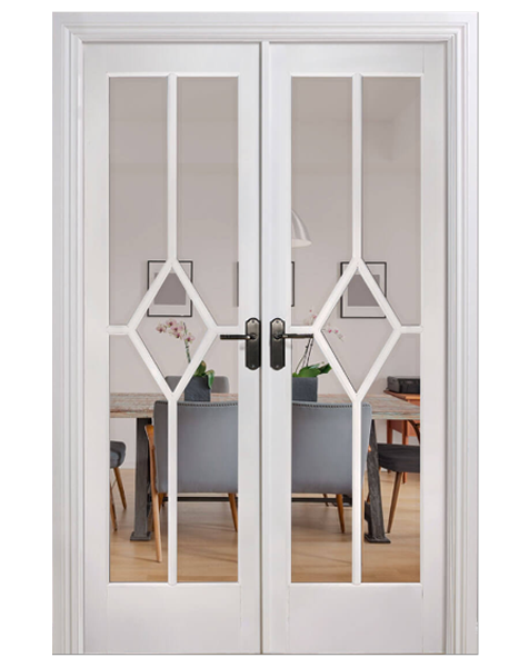 Reims W4 Room Divider White Primed