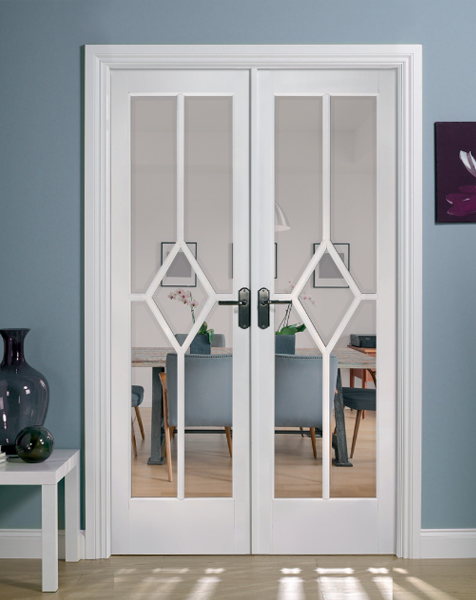 Reims W4 Room Divider White Primed